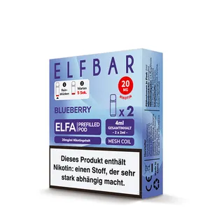 ELFBAR Elfa Pro Pods Blueberry – Verpackung