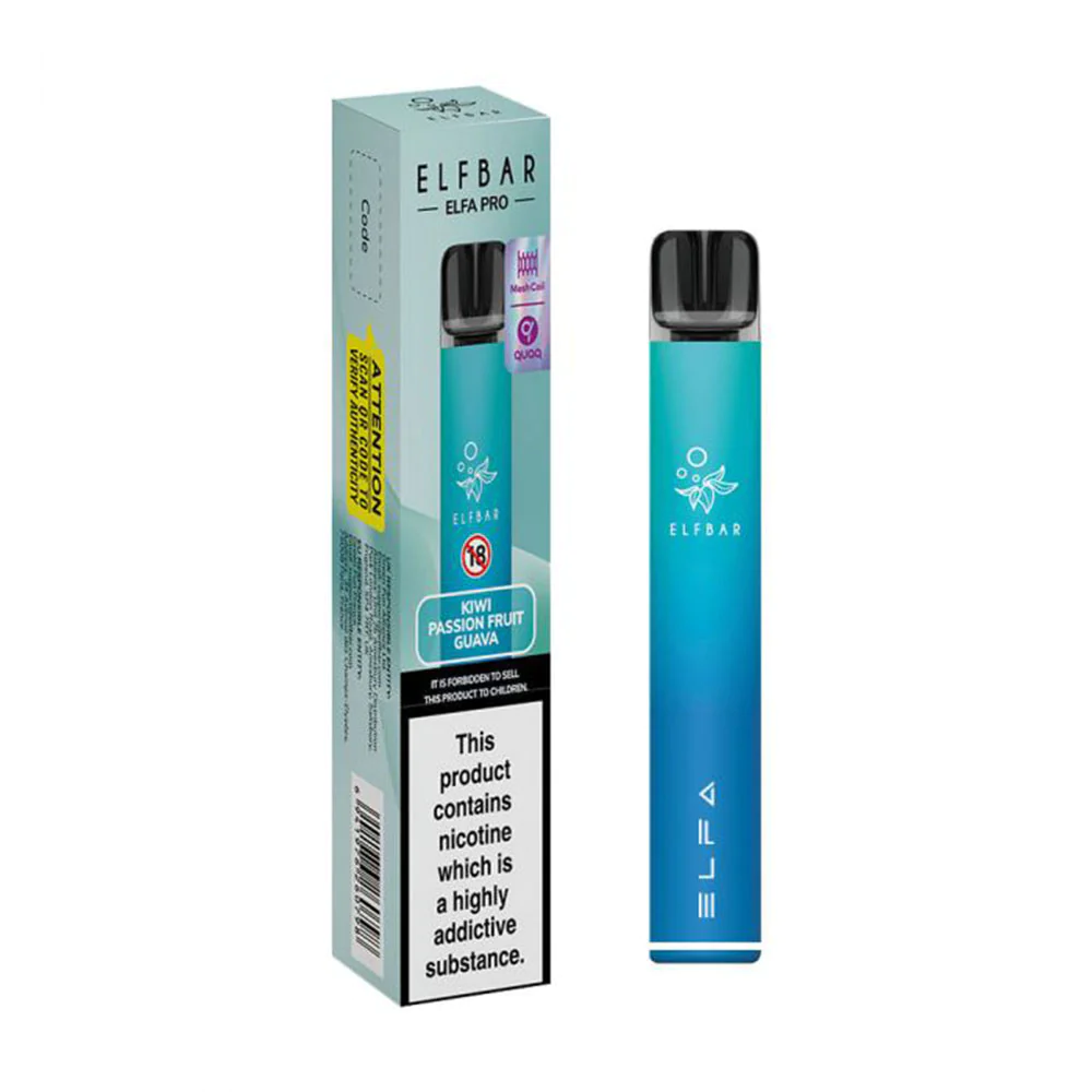 ELFBAR Elfa Kit Pro 2ml – Aurora Blue & Kiwi Passionfruit Guava