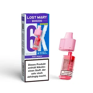 LOST MARY BM6000 – Juicy Peach, Pod-Wechselsystem