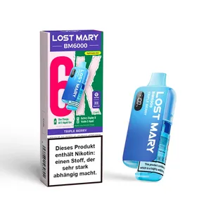 LOST MARY BM6000 – Triple Berry, Gerät mit Verpackung