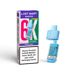 LOST MARY BM6000 – Triple Berry, Pod-Wechselsystem