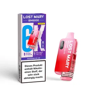 LOST MARY BM6000 – Watermelon ICE, Gerät mit Verpackung