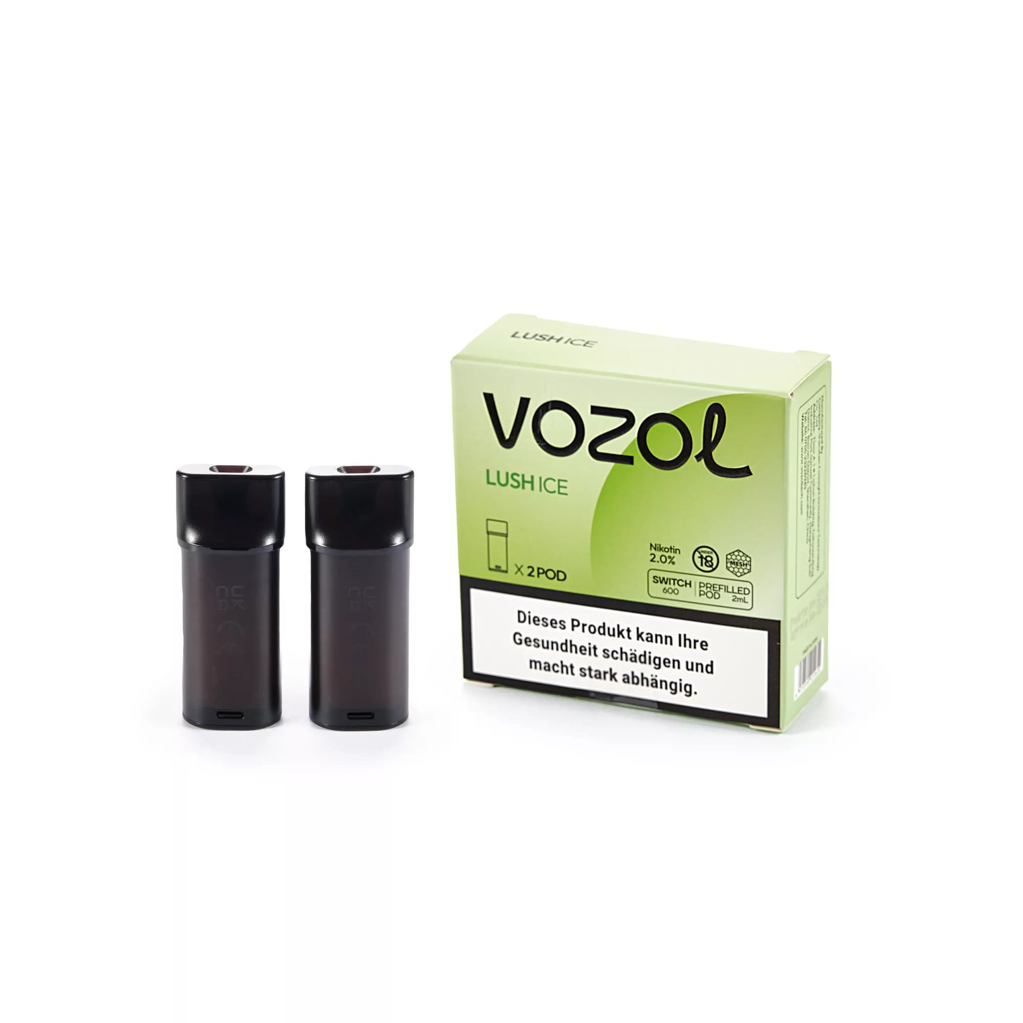 VOZOL Switch 600 Pod – 2 x Lush ICE