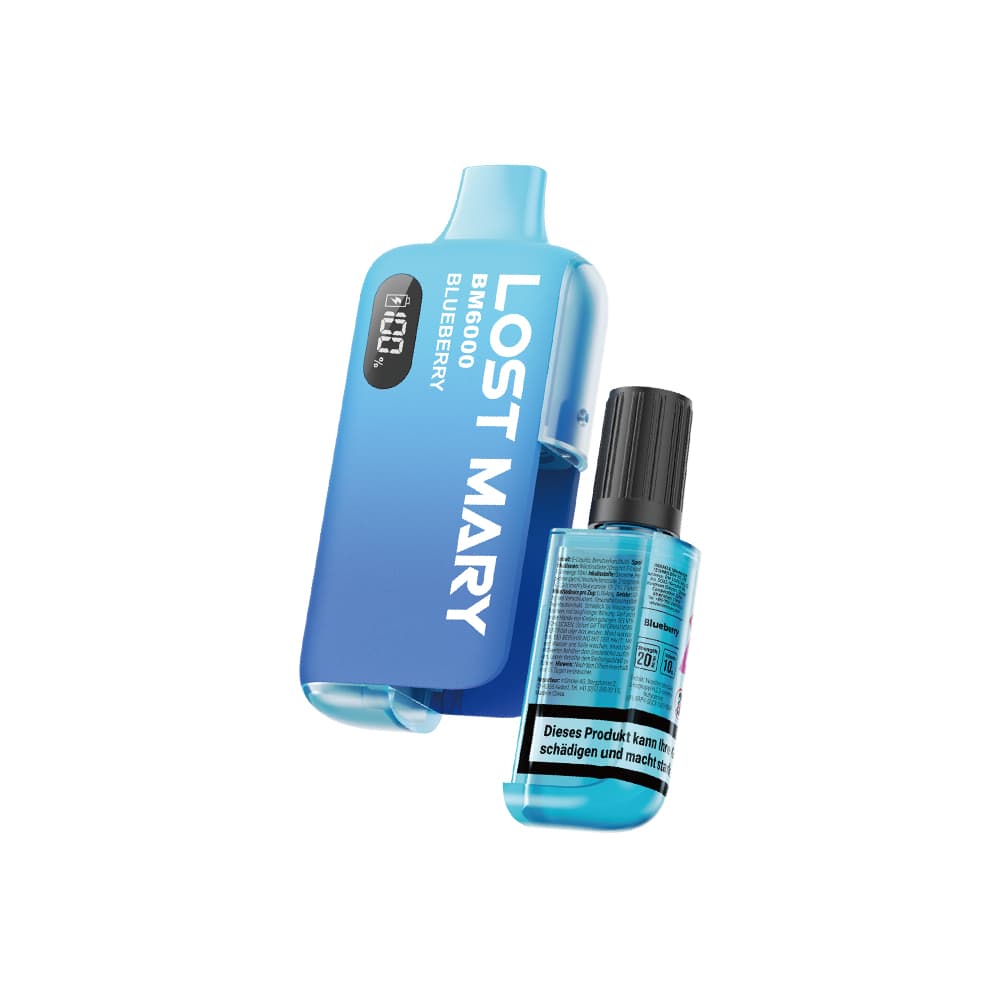LOST MARY BM6000 – Blueberry, Hybrid-Vape bei iVape Schweiz kaufen