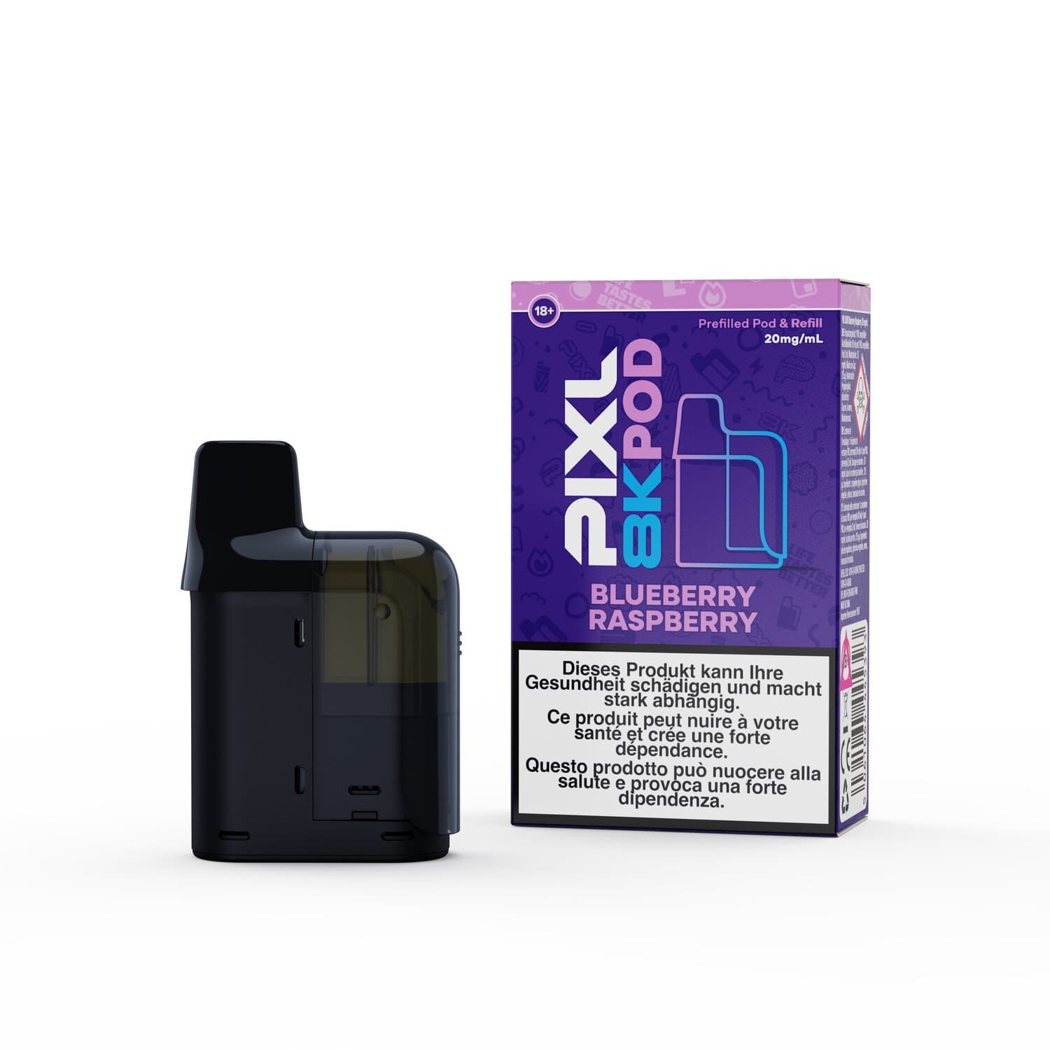 POD-BLUEBERRY RASPBERRY