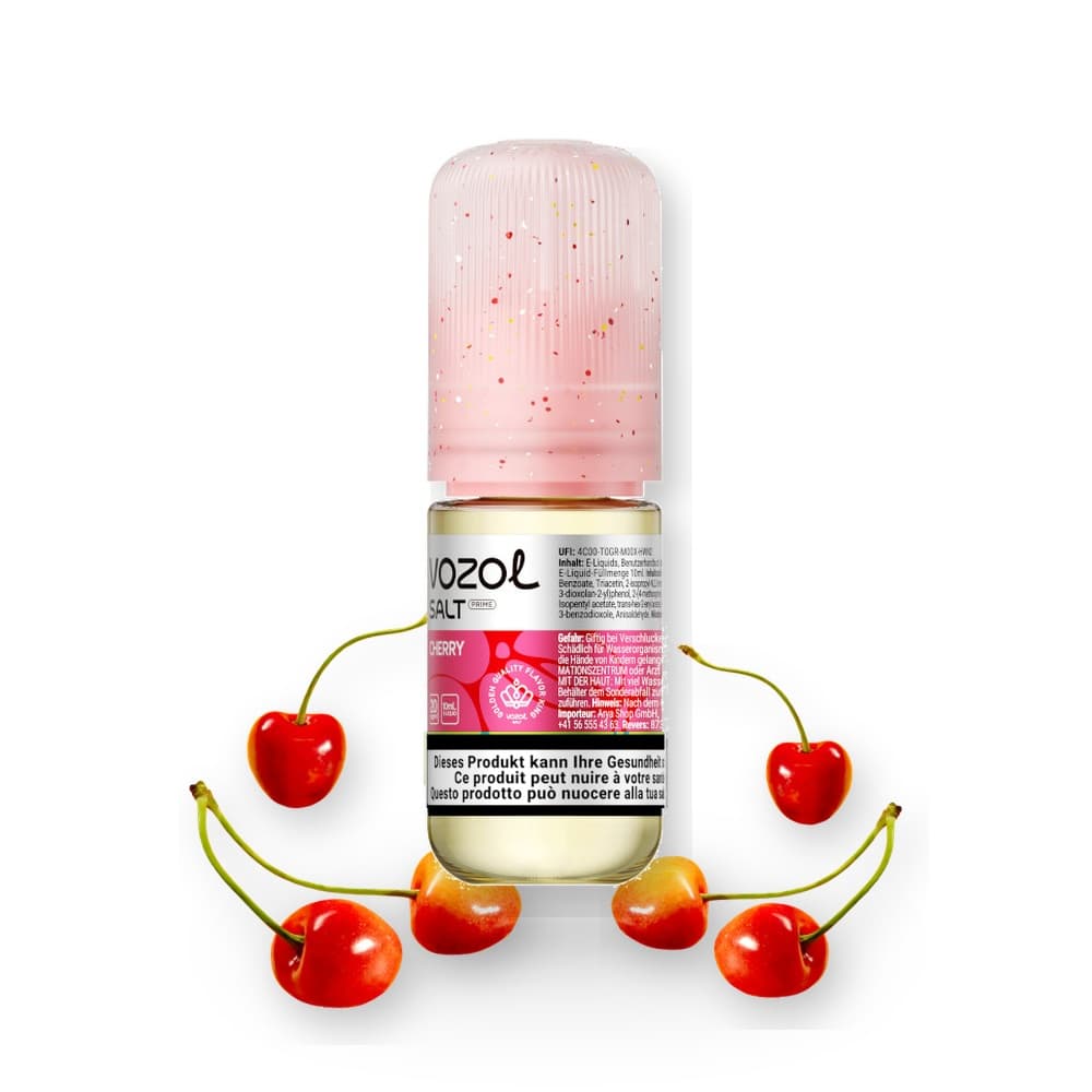VOZOL Liquid 20mg 10ml – Cherry, E-Liquid bei iVape Schweiz kaufen