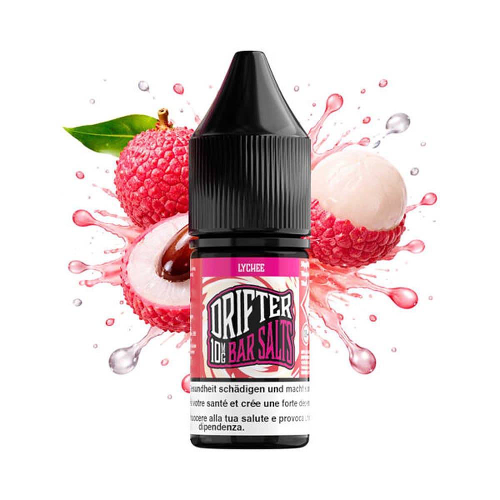 Drifter Bar Salt Liquid 20mg 10ml – Lychee, E-Liquid bei iVape Schweiz kaufen