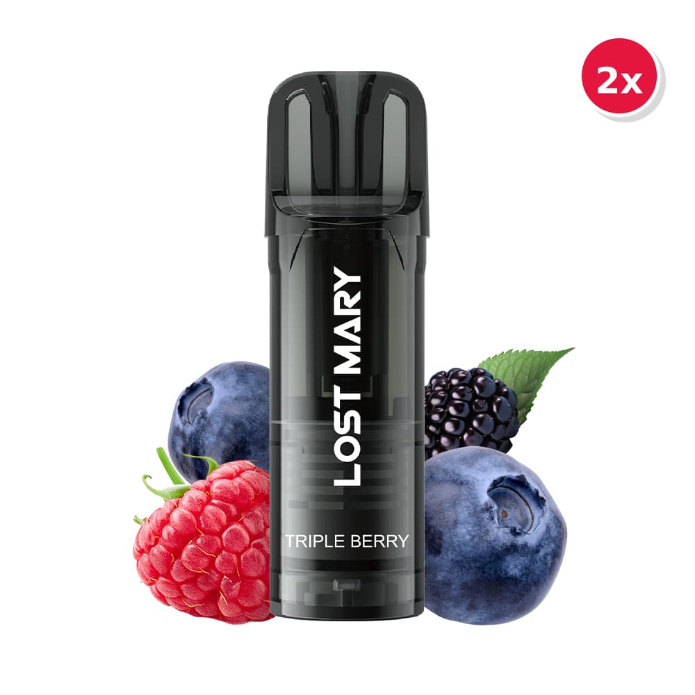 LOST MARY WAVI Pod 2 x 2ml Pods (20mg) – Triple Berry, Pod-System bei iVape Schweiz kaufen