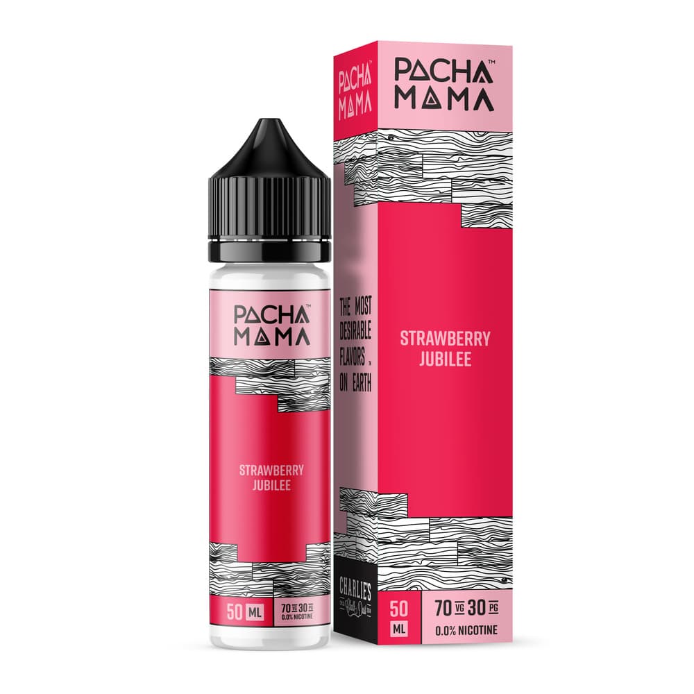 Pacha Mama Shortfill Iced Strawberry Jubilee – 50ml, E-Liquid bei iVape Schweiz kaufen