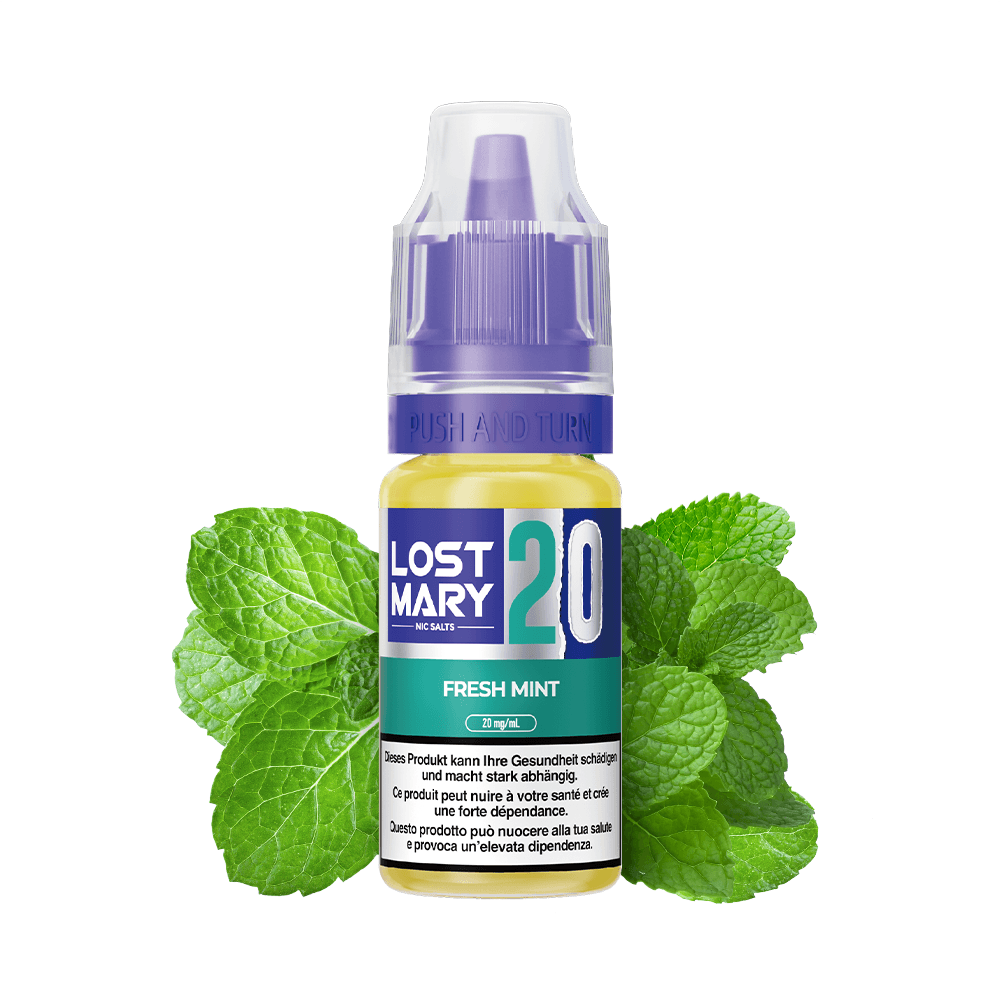 LOST MARY Liquid 20mg 10ml – Fresh Mint, E-Liquid bei iVape Schweiz kaufen