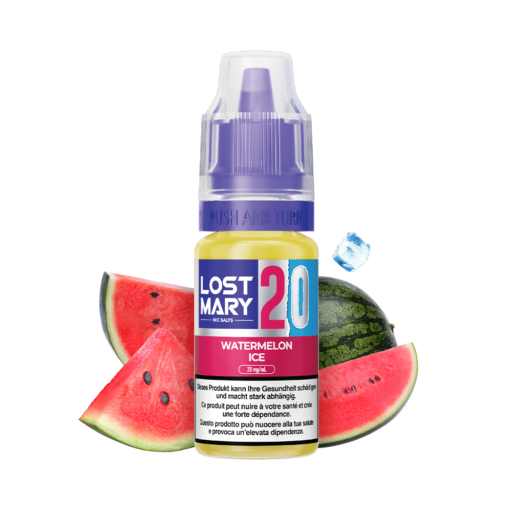 LOST MARY Liquid 20mg 10ml – Watermelon Ice, E-Liquid bei iVape Schweiz kaufen