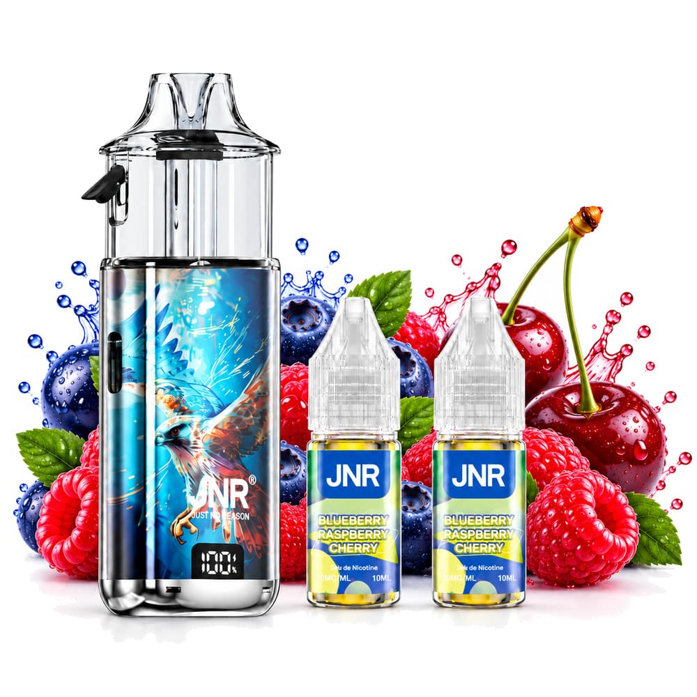 JNR Falcon Infinity 55k Kit – Blueberry Raspberry Cherry, Hybrid-Vape bei iVape Schweiz kaufen