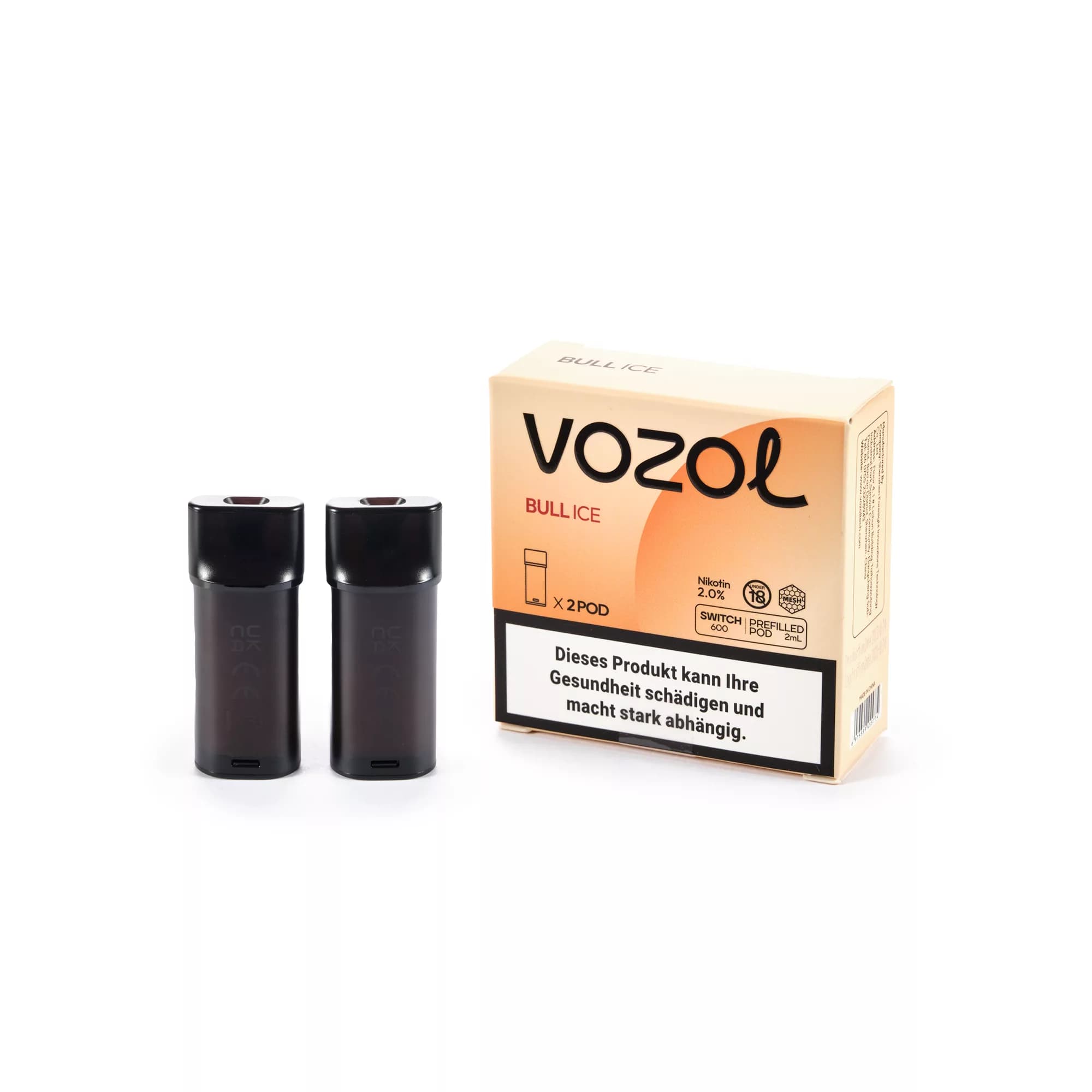 VOZOL Switch 600 Pod – 2 x Bull ICE