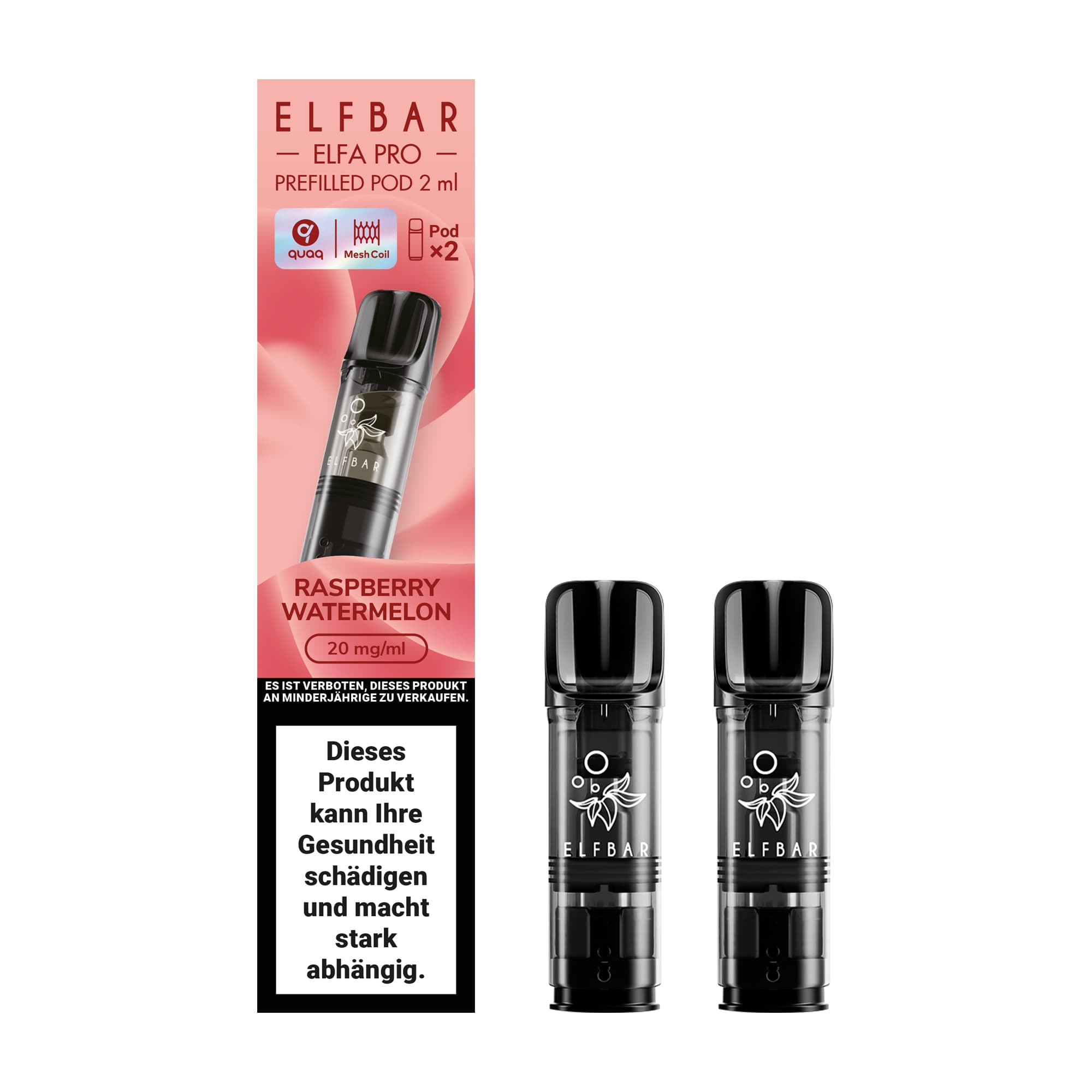 elfa pro pod 2mg raspberry watermelon
