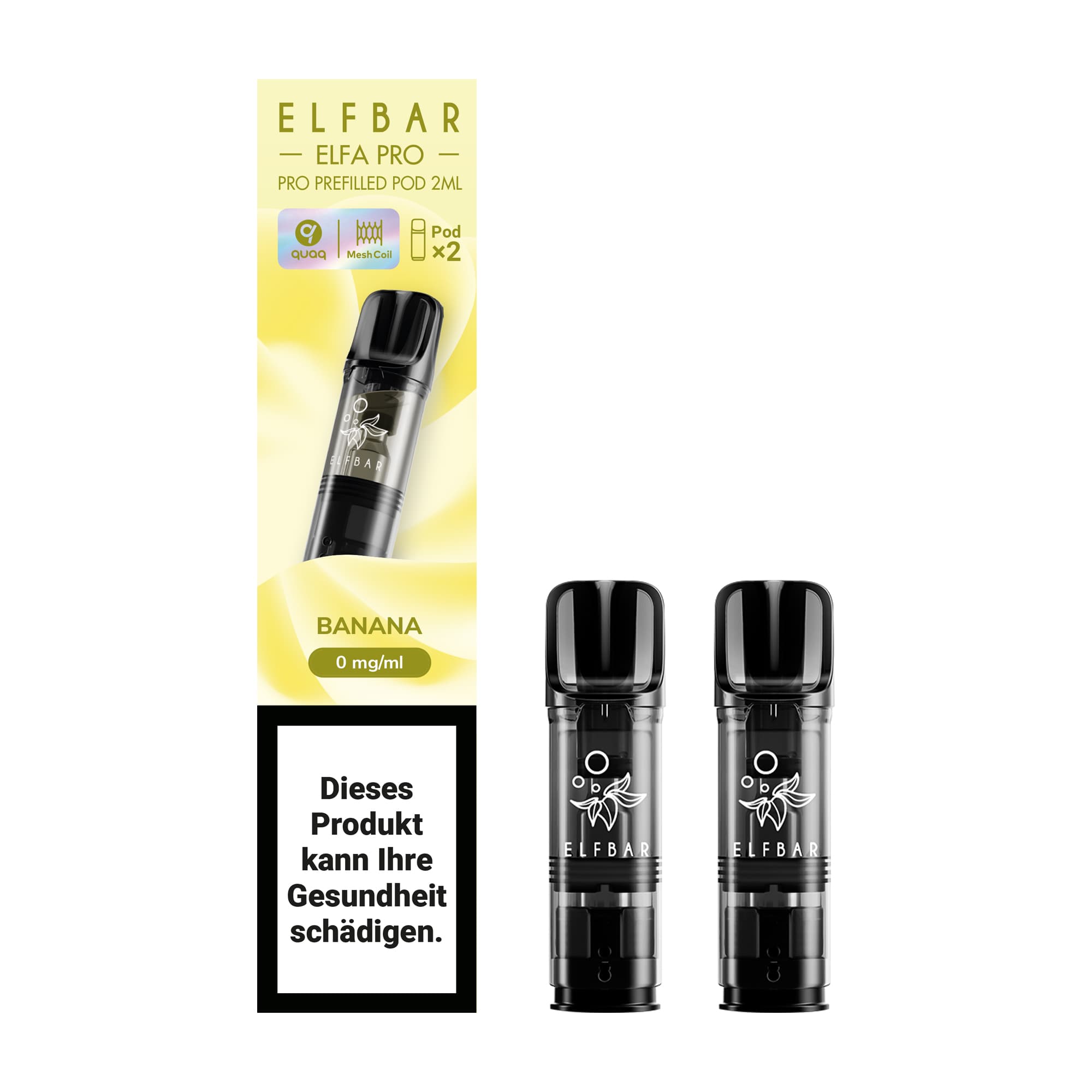 elfa pro pod 0mg banana
