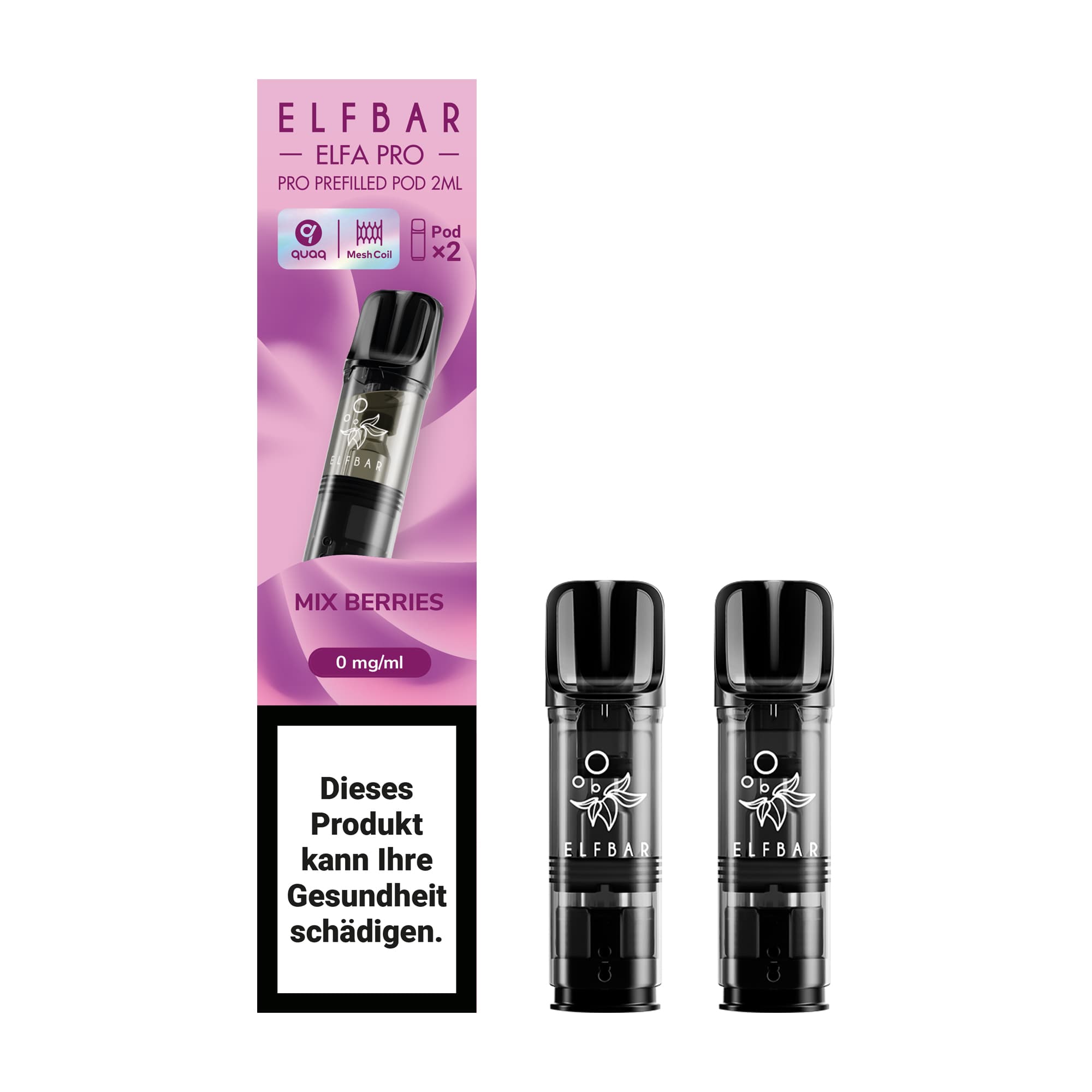 elfa pro pod 0mg mix berries