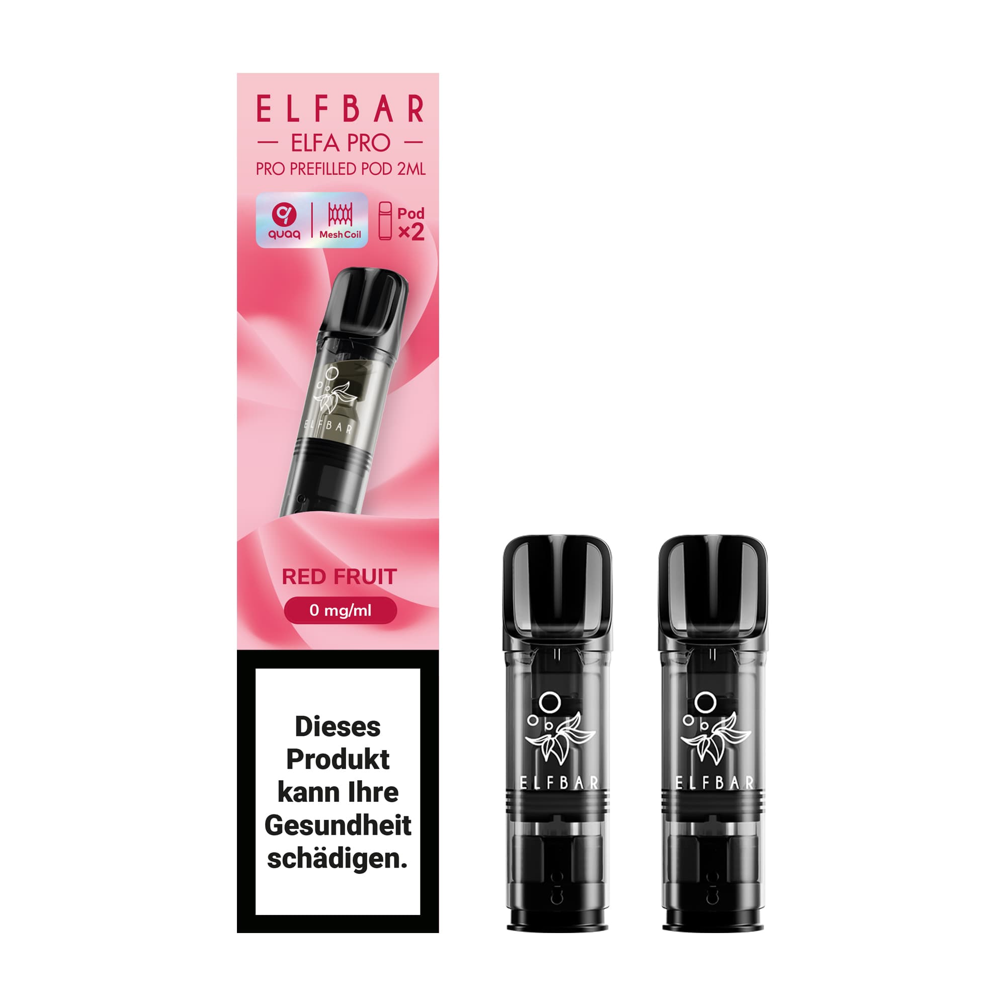 elfa pro pod 0mg red fruit