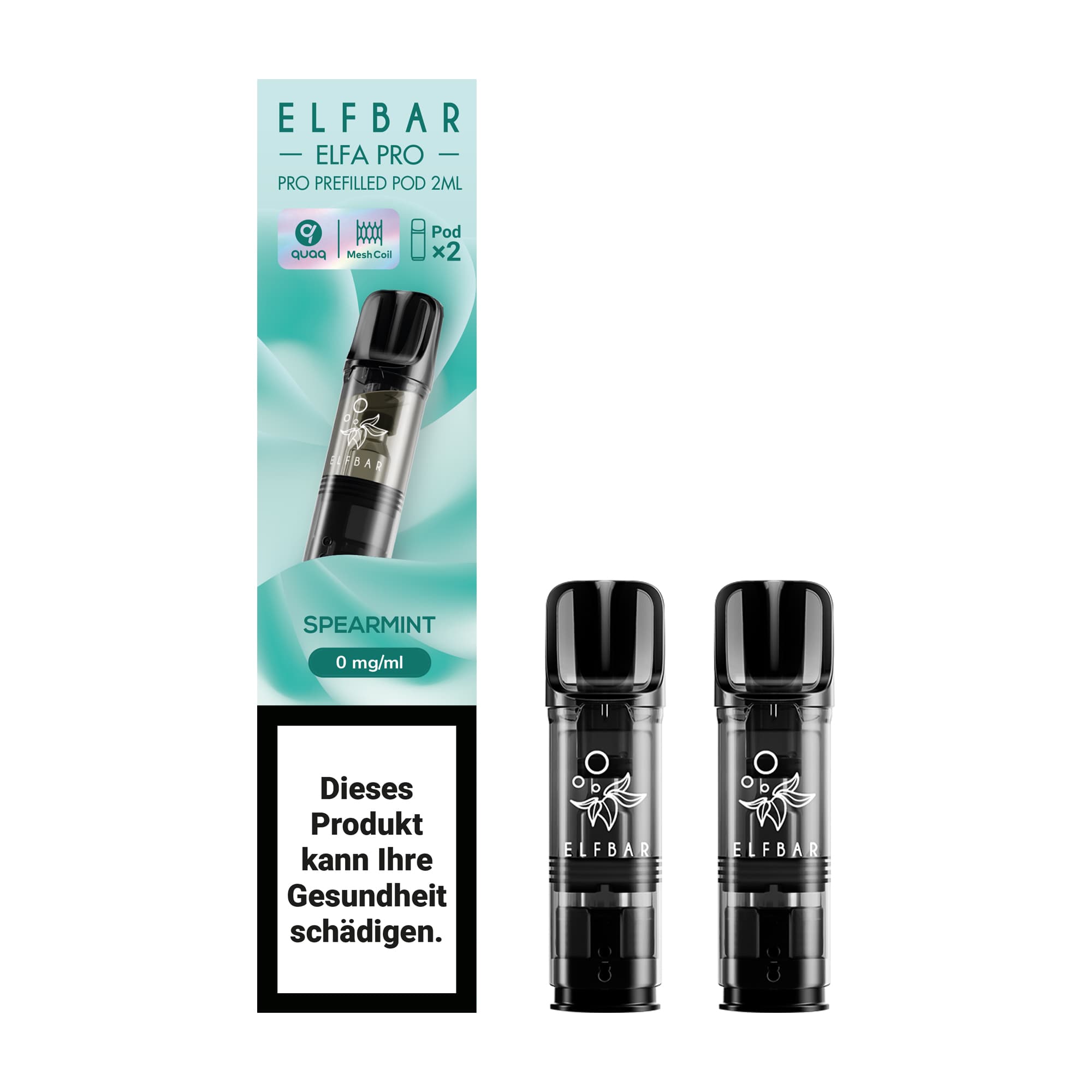 elfa pro pod 0mg spearmint