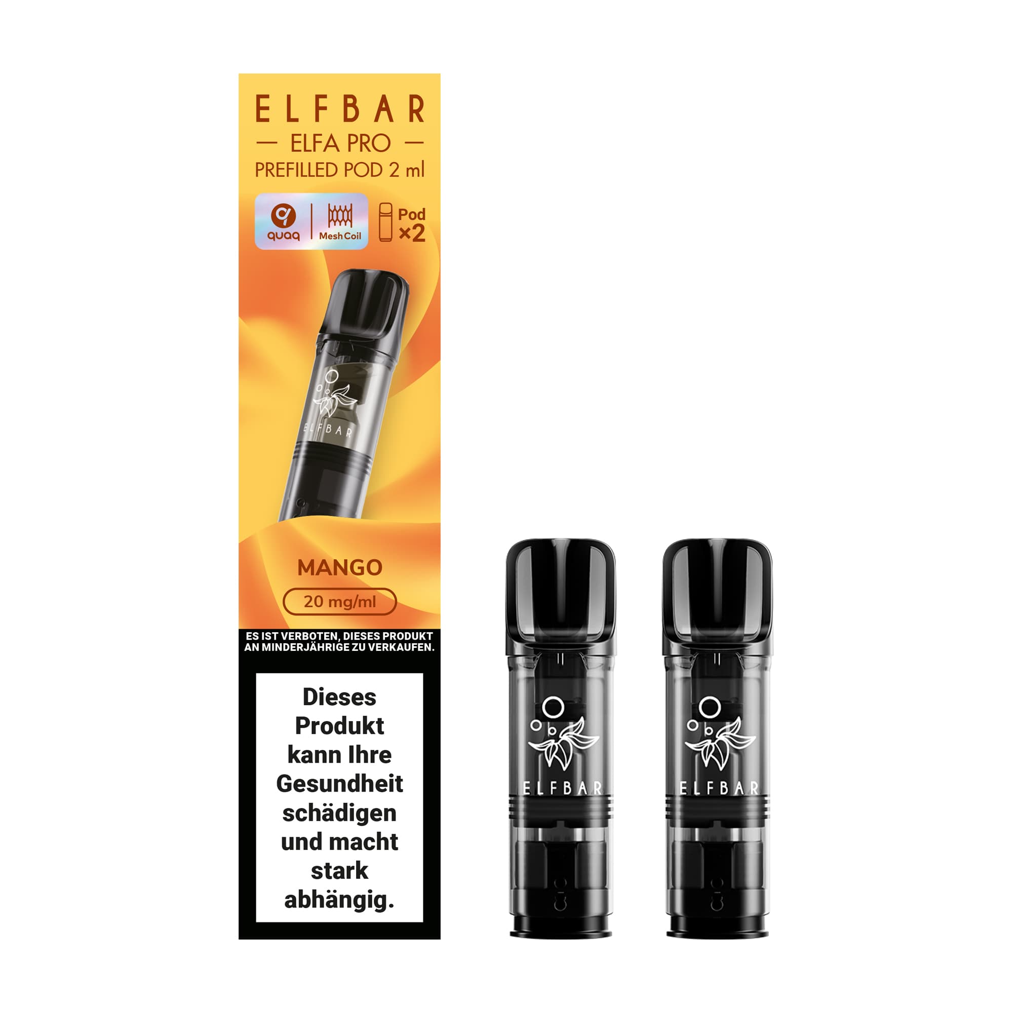 elfa pro pod 2mg mango
