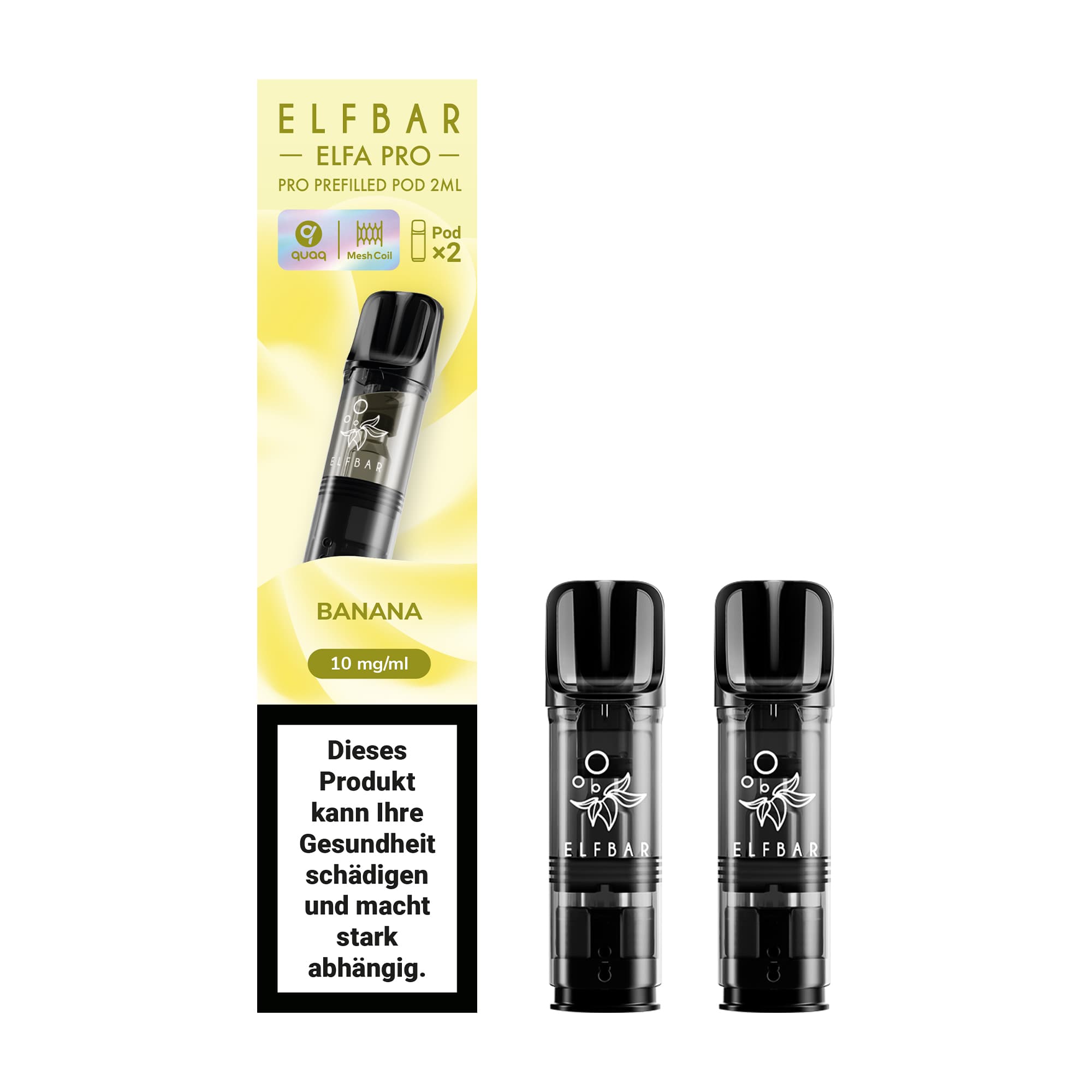 elfa pro pods 10mg banana