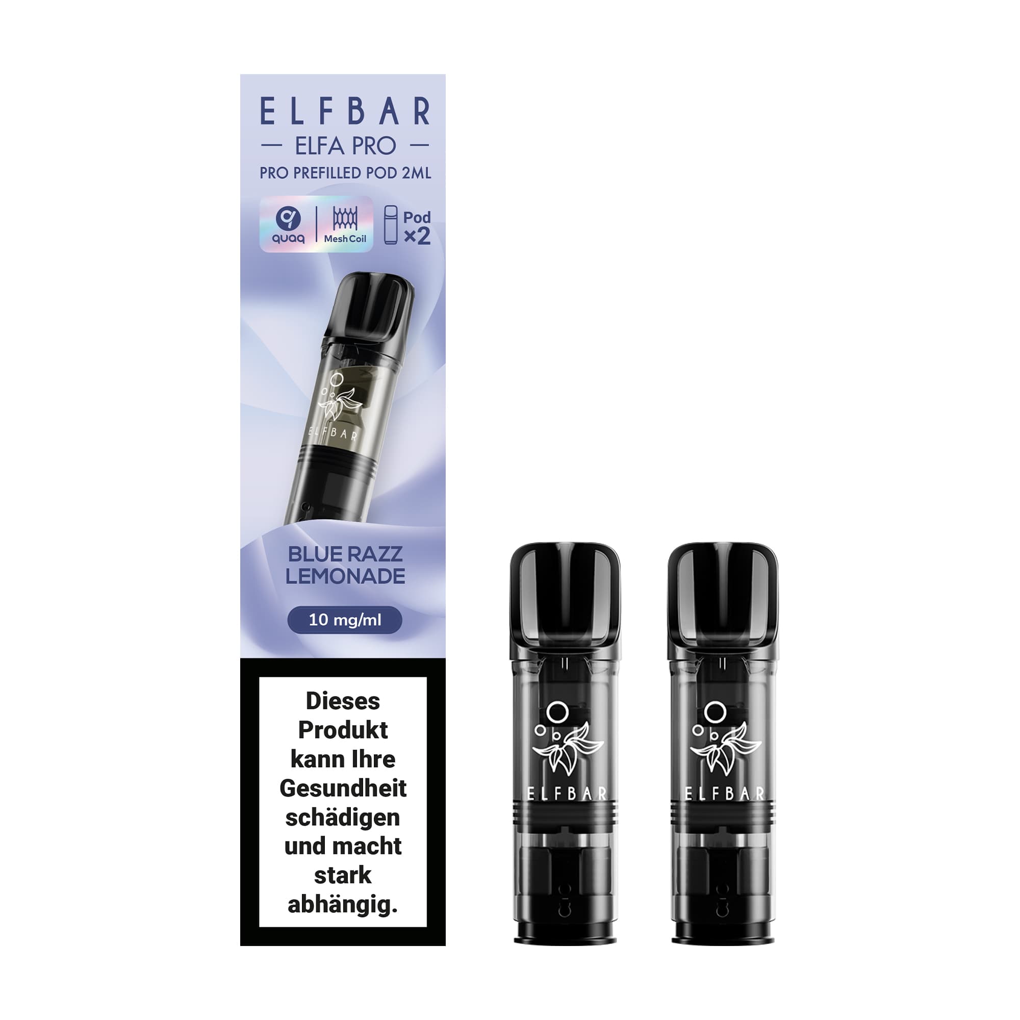 elfa pro pods 10mg blue razz lemonade