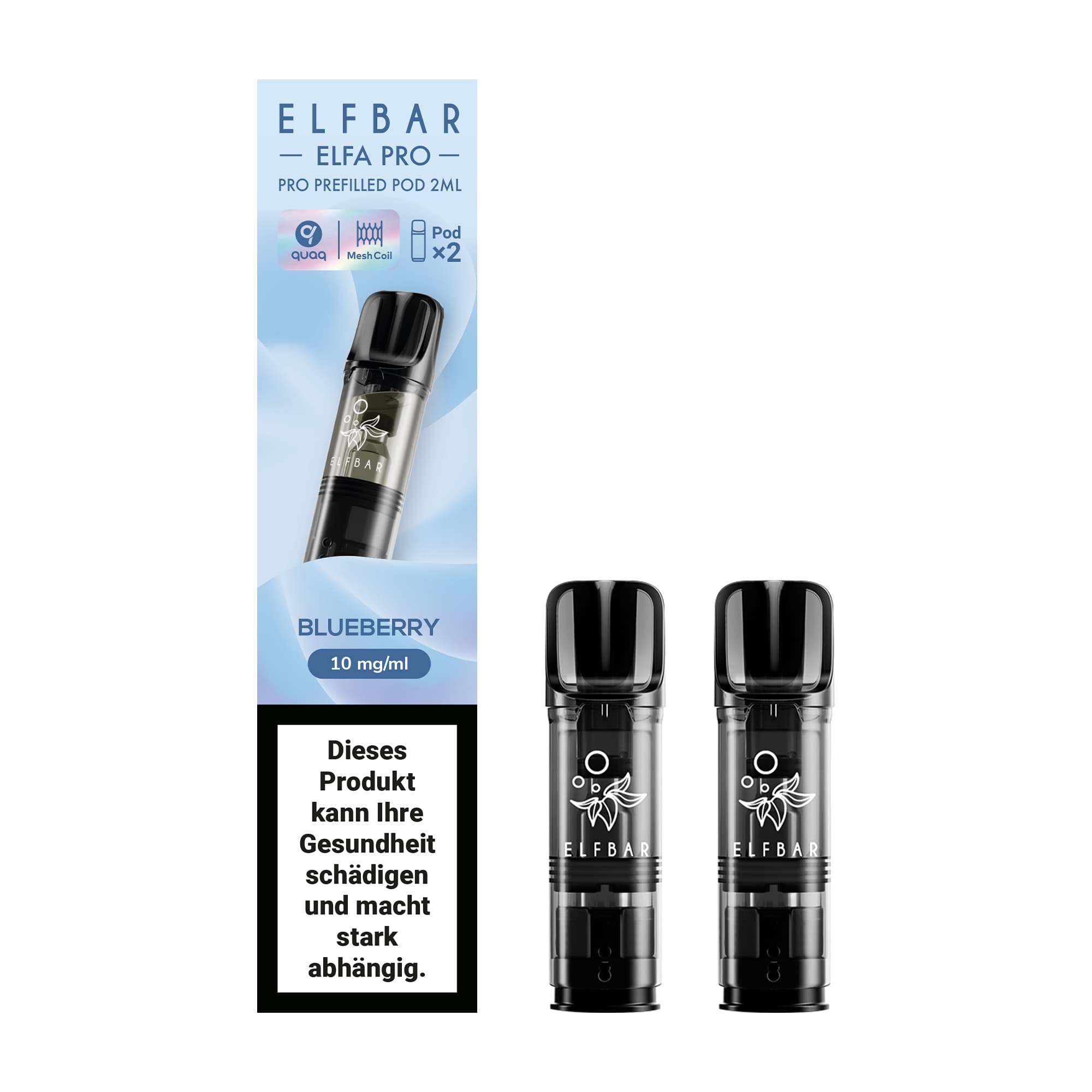 elfa pro pods 10mg blueberry